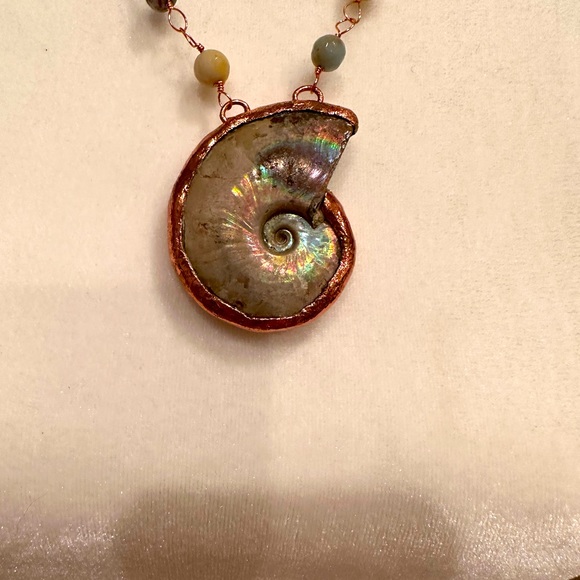 Nautilus shell pendant - Picture 2 of 2